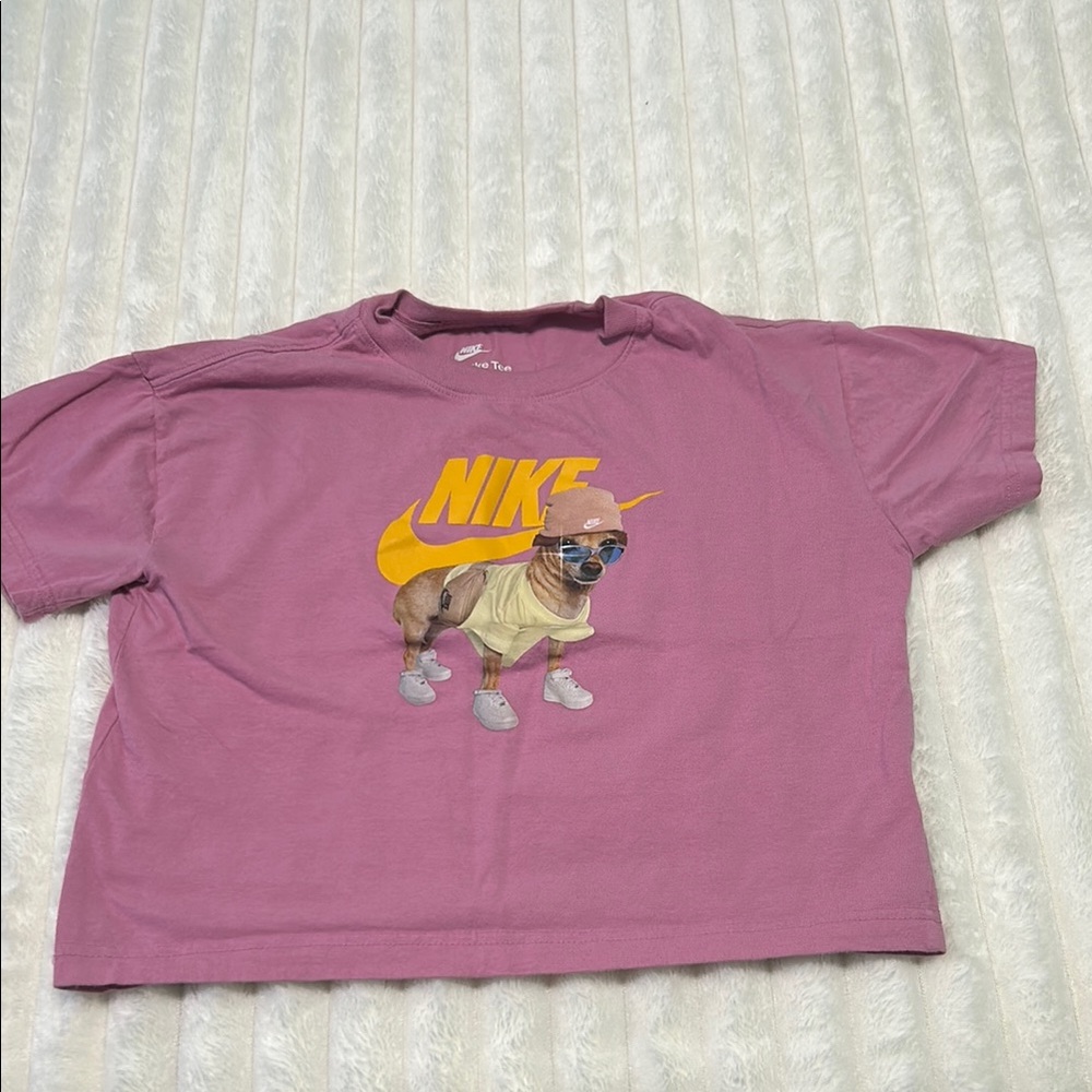 Nike Purple Graphic T-Shirt
